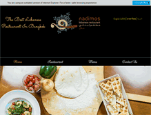Tablet Screenshot of nadimos.com